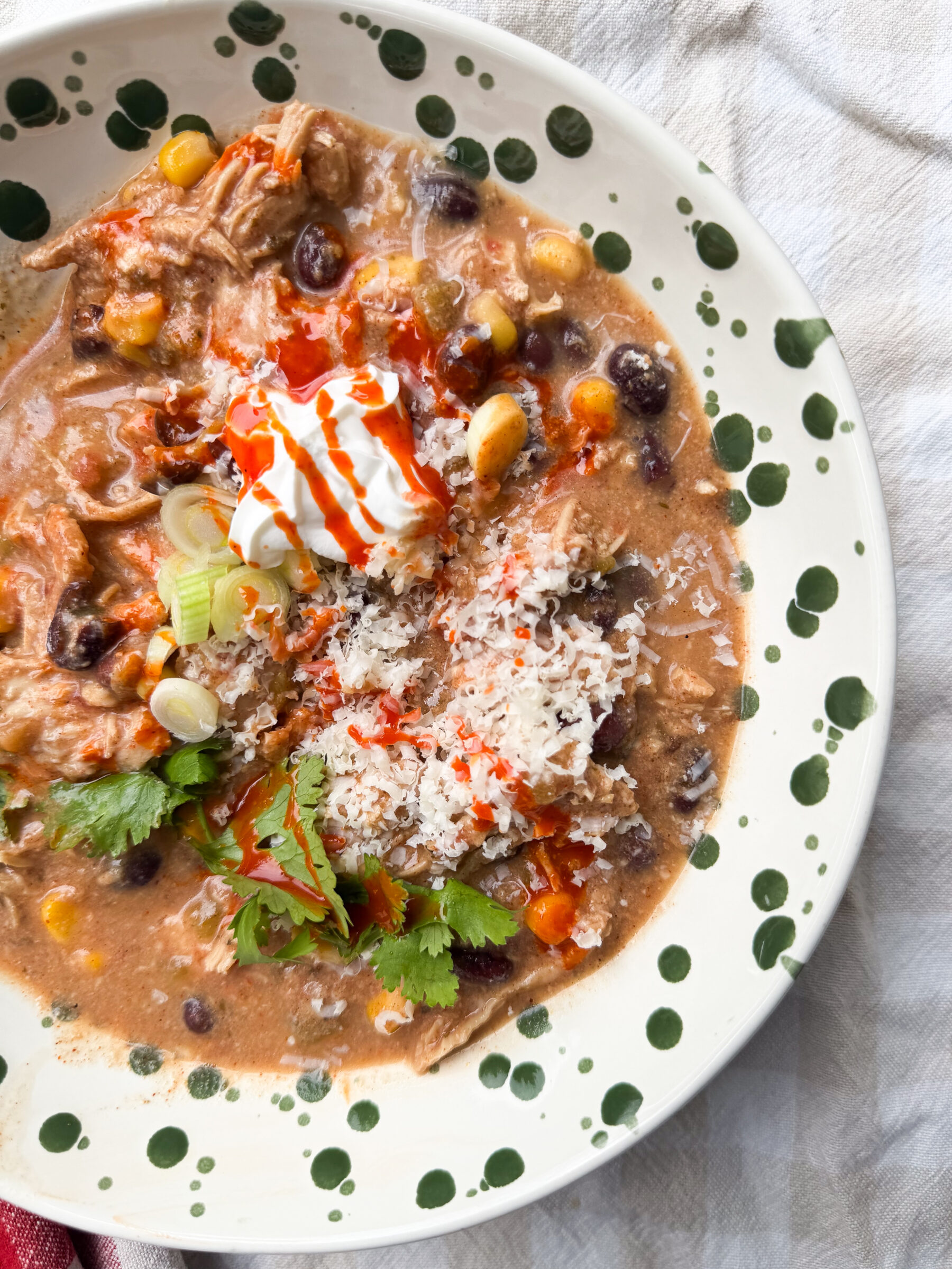 crockpot chicken tortilla soup