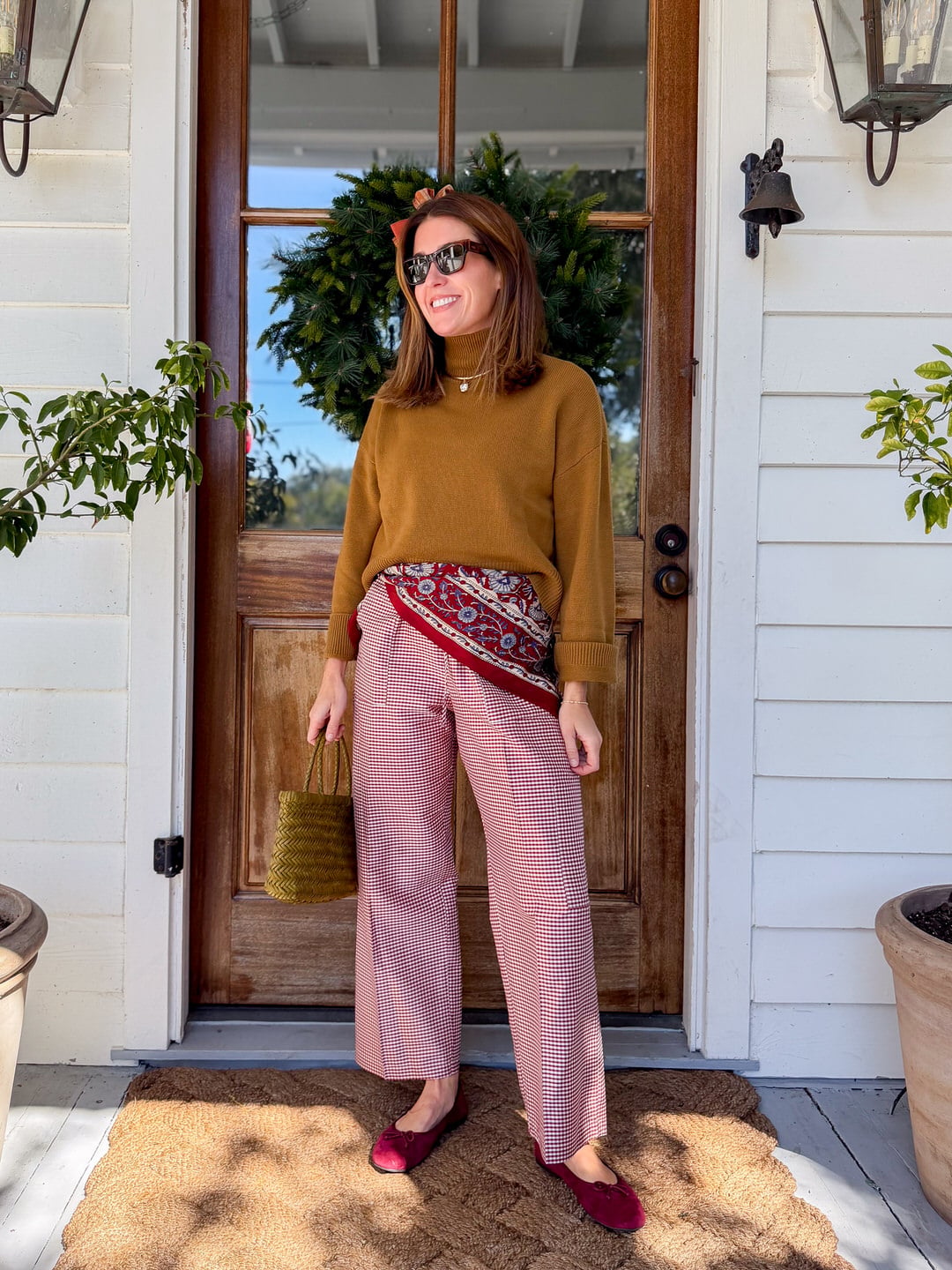 what to wear for Thanksgiving, taffeta pants for fall, viral taffeta pants