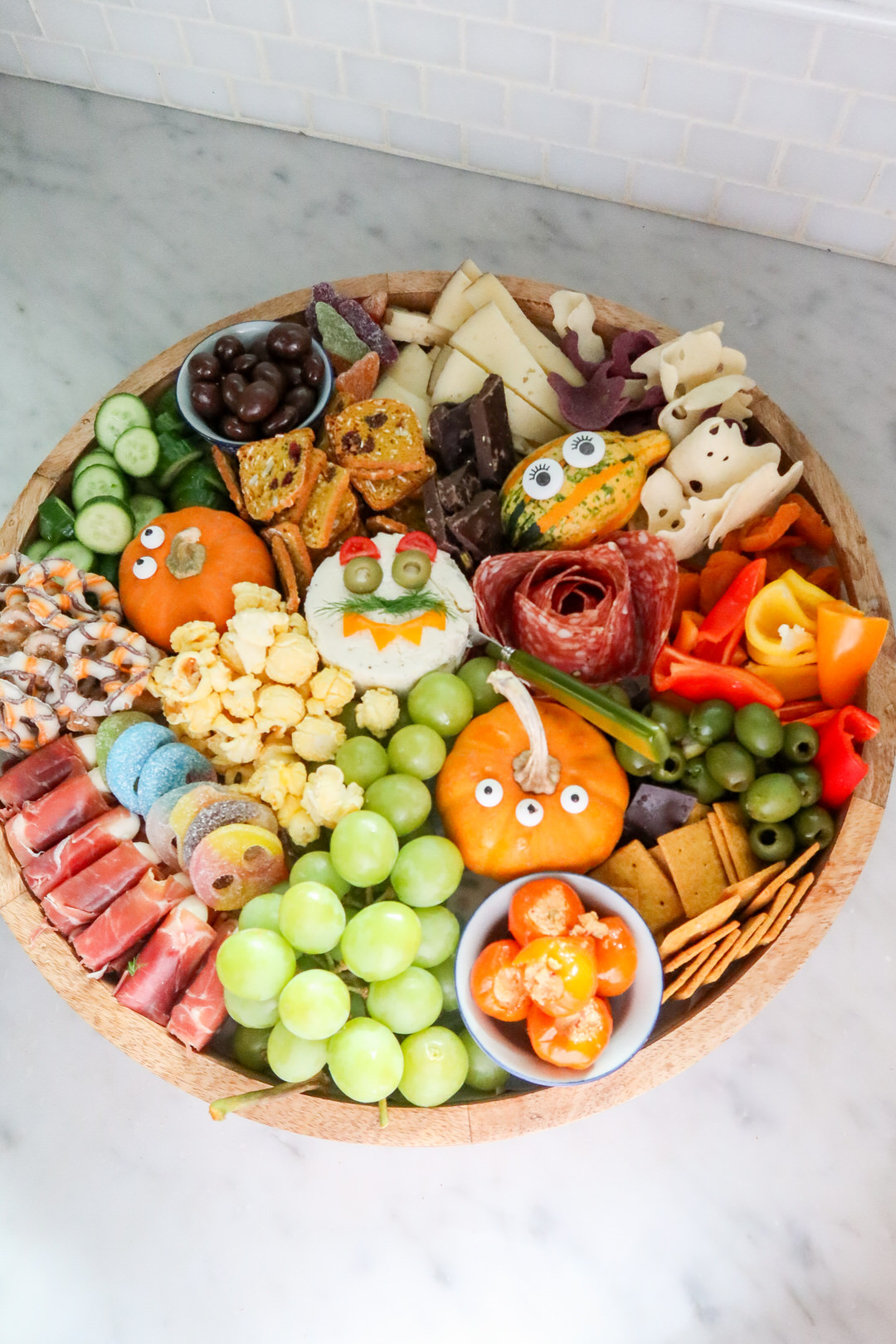 Halloween appetizer, Halloween charcuterie board